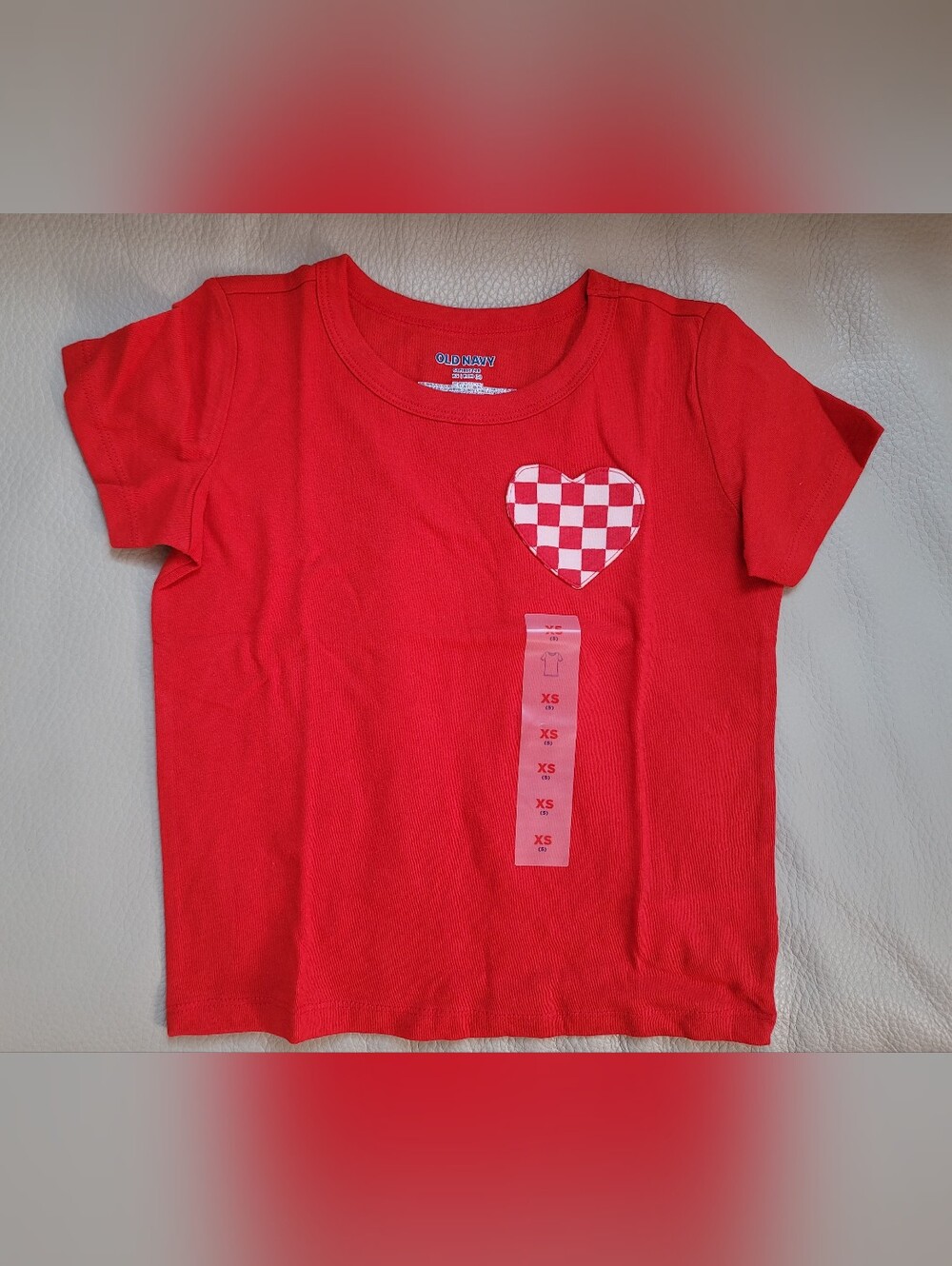 Old Navy Girl Red Short-Sleeve Tee